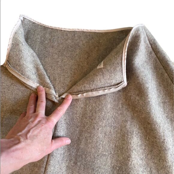 CANADIAN DESIGNER Serendipity by Kelsey McIntyre handmade A Line wool owl skirt - Picture 6 of 6